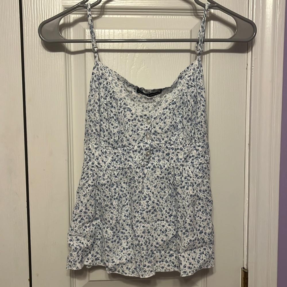 Brandy Melville floral tank top